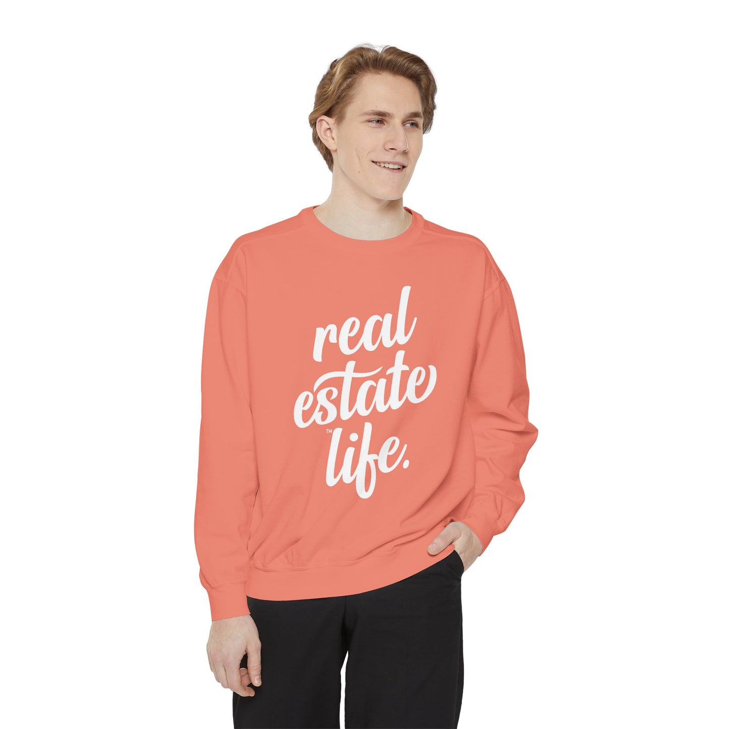 Real Estate Life Sweatshirt - Script
