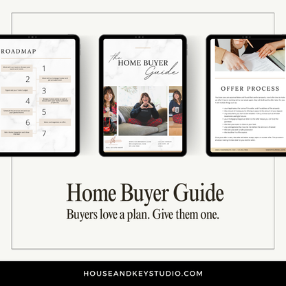 Home Buyer Guide - Canva Editable Template