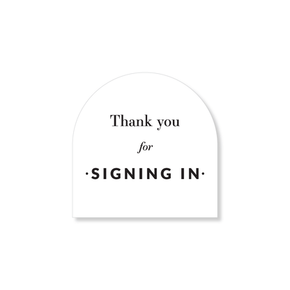 Arched Hello Sign - Kit No.1