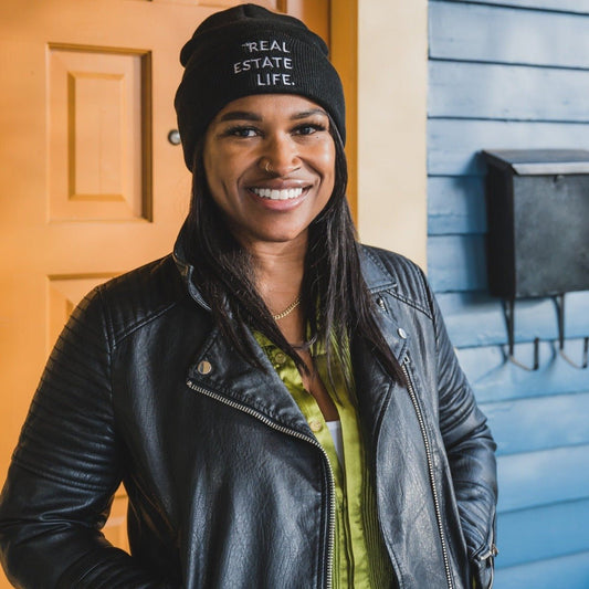 Beanie - Real Estate Life.™ - Black - All Things Real Estate