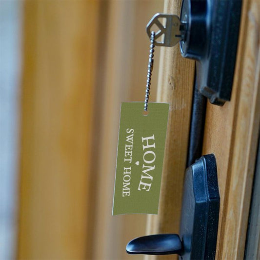 Canvas Key Tags - Home Sweet Home