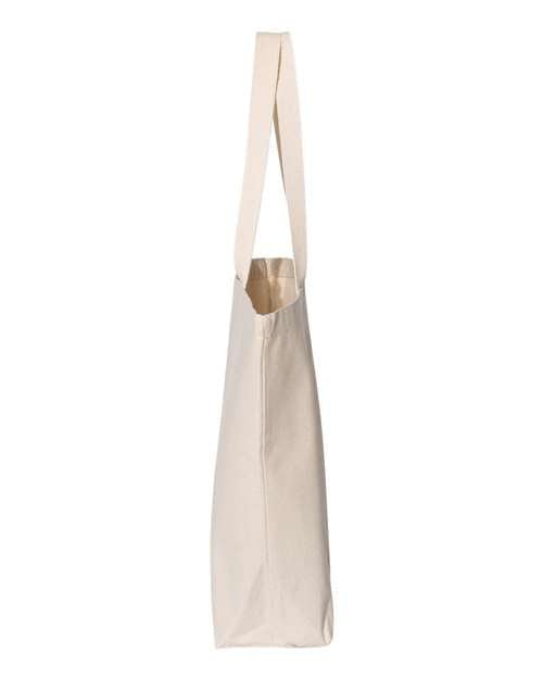 Canvas Tote - The Baddest Agent in Real Estate - Natural - All Things Real Estate