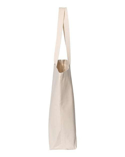 Canvas Tote - The Baddest Agent in Real Estate - Natural - All Things Real Estate