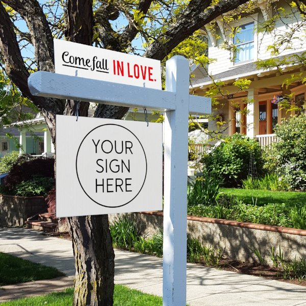 Come Fall In Love - Script & Bold - All Things Real Estate