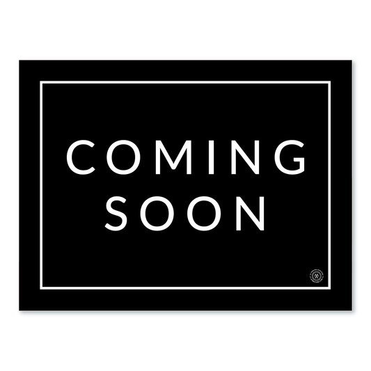 Coming Soon - Minimal - Yard Sign - All Things Real Estate