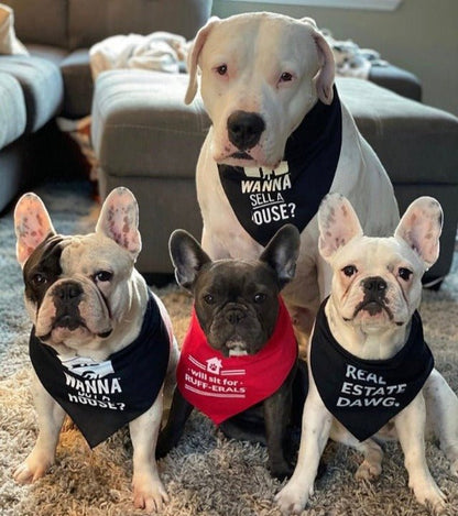 Dog Bandana - Will sit for RUFF-ERALS - All Things Real Estate