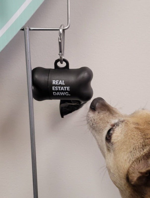 Dog Bone Poo Bag Dispenser - All Things Real Estate