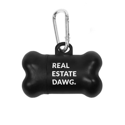 Dog Bone Poo Bag Dispenser - All Things Real Estate