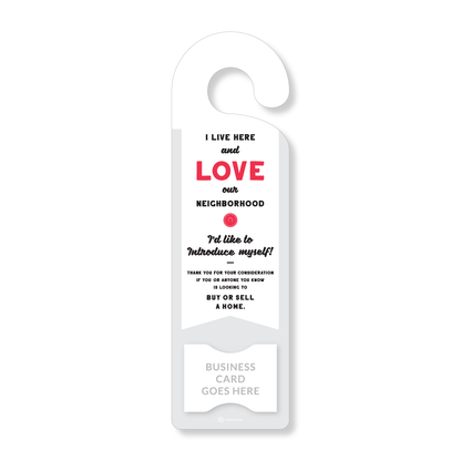 Door Hanger - Neighborhood Agent No.2 - All Things Real Estate