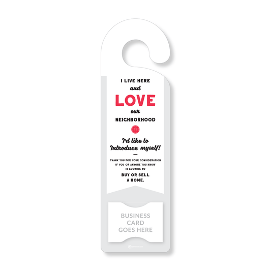 Door Hanger - Neighborhood Agent No.2 - All Things Real Estate