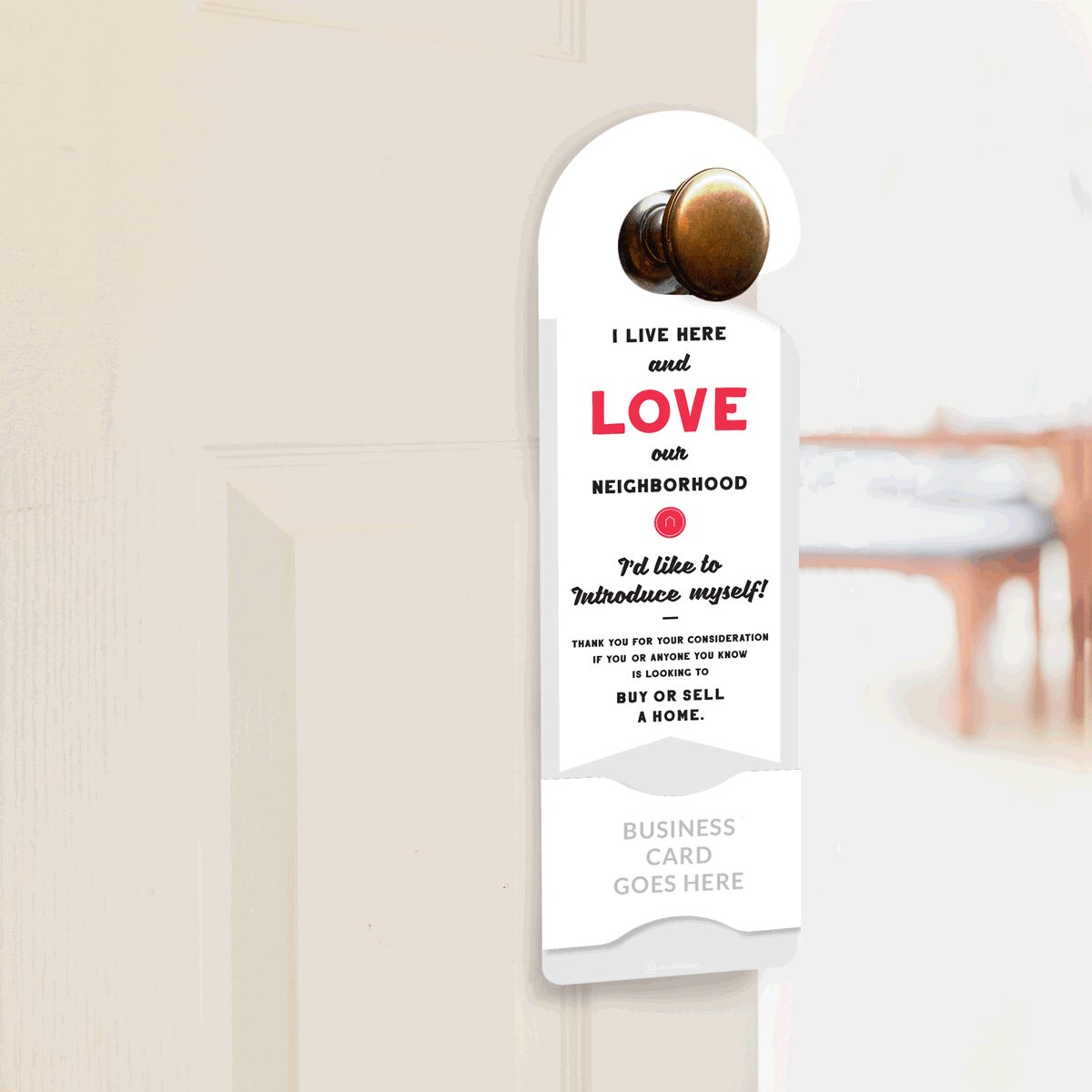 Door Hanger - Neighborhood Agent No.2 - All Things Real Estate