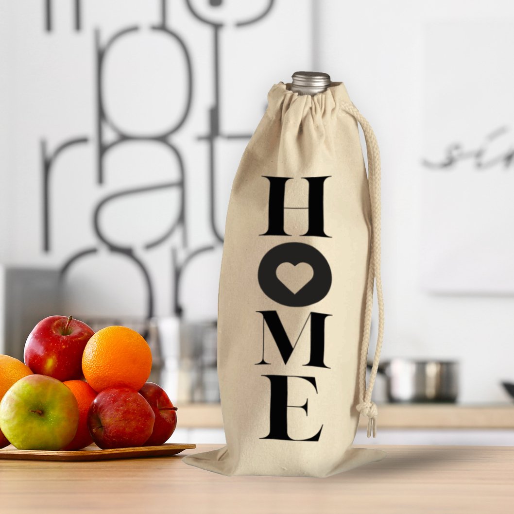 Drawstring Wine Tote - Home - All Things Real Estate