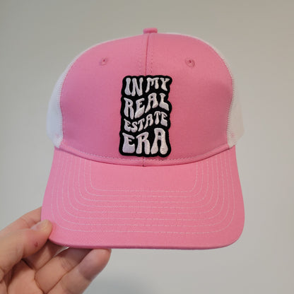 “In My Real Estate Era” Pink Trucker Hat