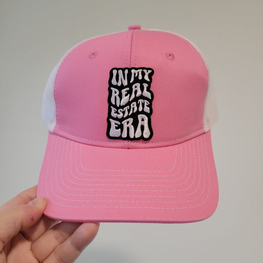 “In My Real Estate Era” Pink Trucker Hat