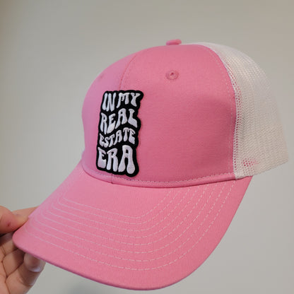 “In My Real Estate Era” Pink Trucker Hat