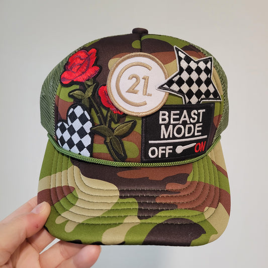 Camo “Beast Mode” Foam Trucker – C21 Edition