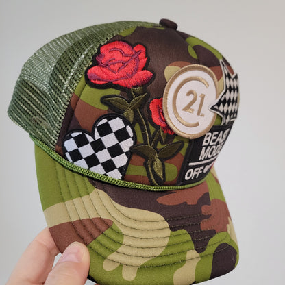 Camo “Beast Mode” Foam Trucker – C21 Edition