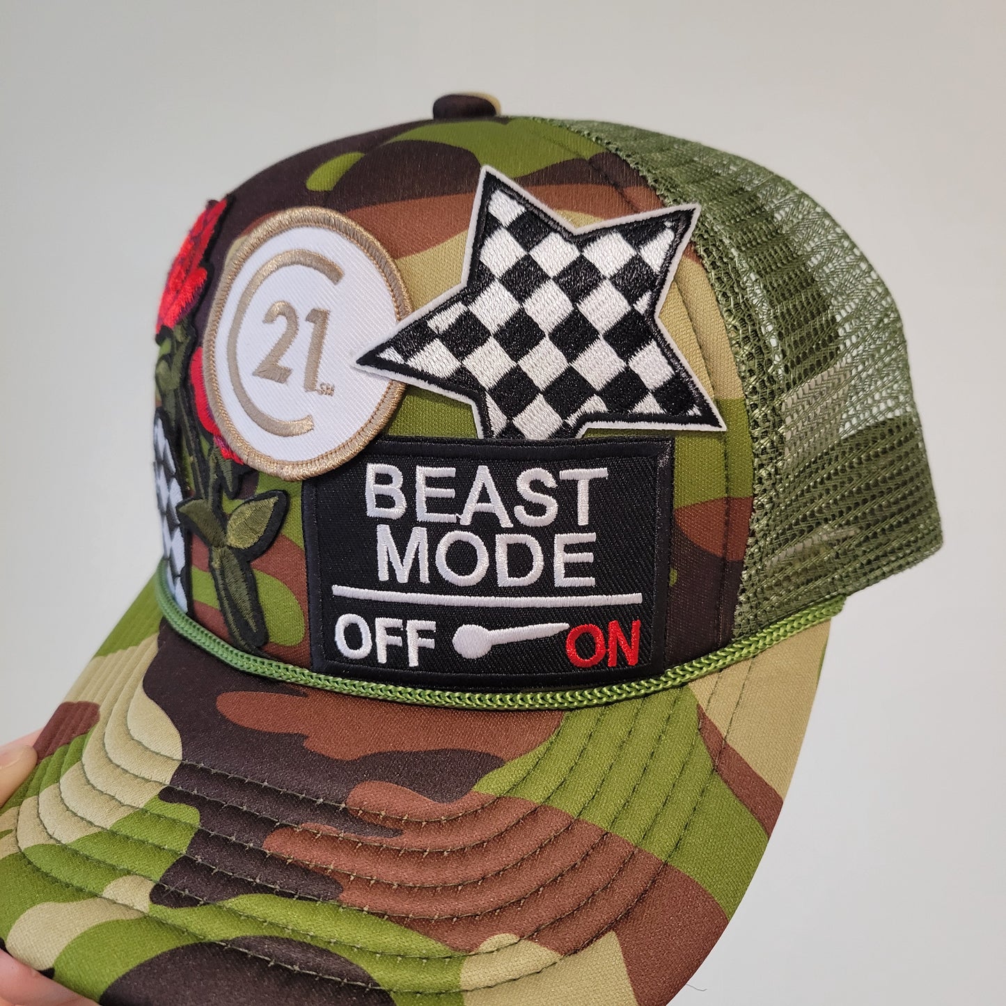 Camo “Beast Mode” Foam Trucker – C21 Edition