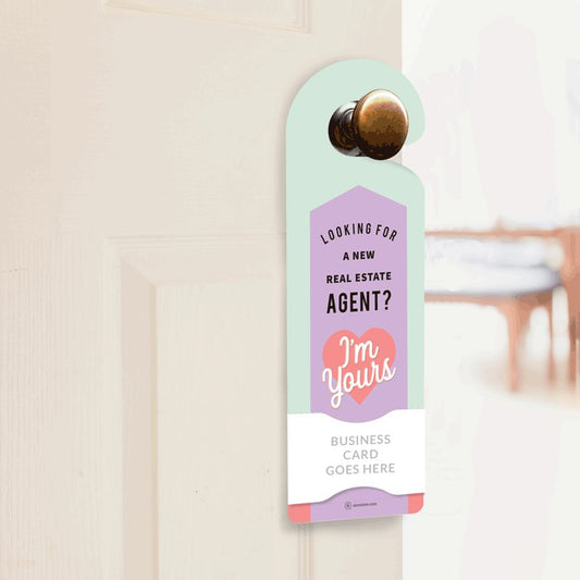 Holiday Door Hanger - Valentine - I'm Yours - All Things Real Estate