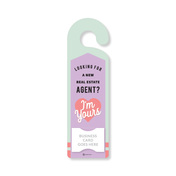 Holiday Door Hanger - Valentine - I'm Yours - All Things Real Estate