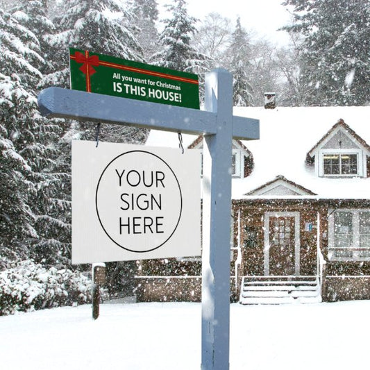 Holiday Sign - All You Want For Christmas - All Things Real Estate