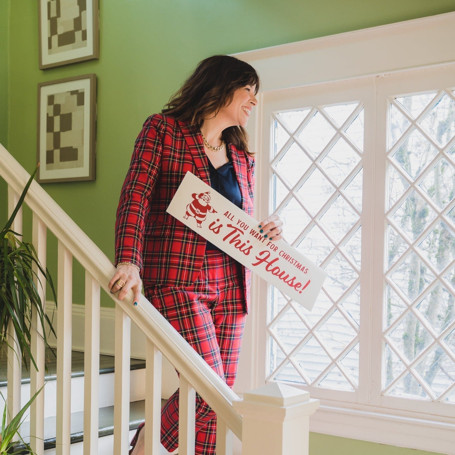 Holiday Sign - All you want for Christmas is this house! - All Things Real Estate