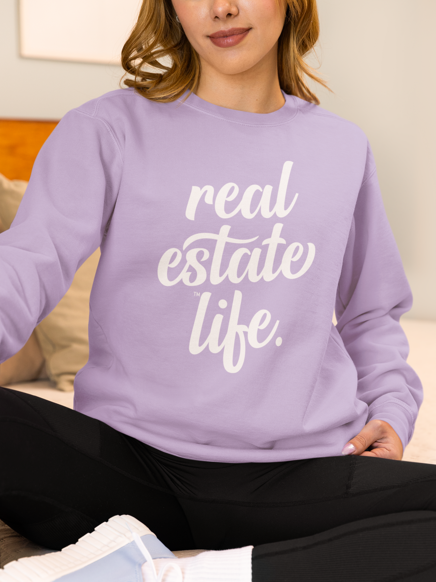 Real Estate Life Sweatshirt - Script