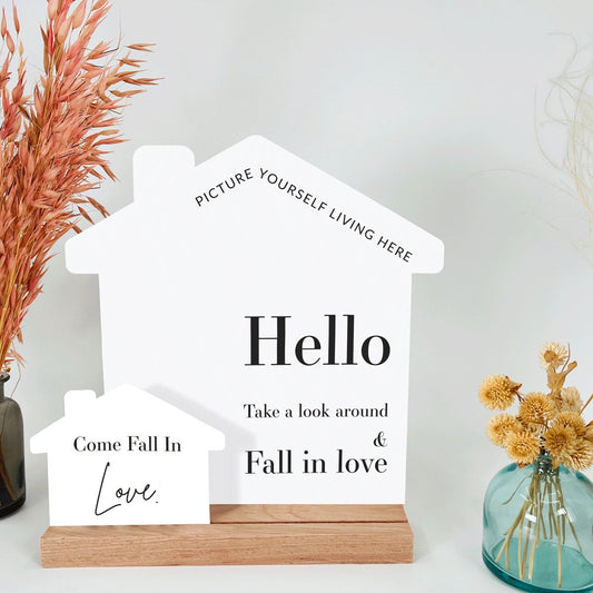 House-Shaped Hello Sign - Kit No.1