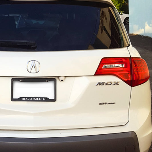 License Plate Frame - Real Estate Life.™ - All Things Real Estate