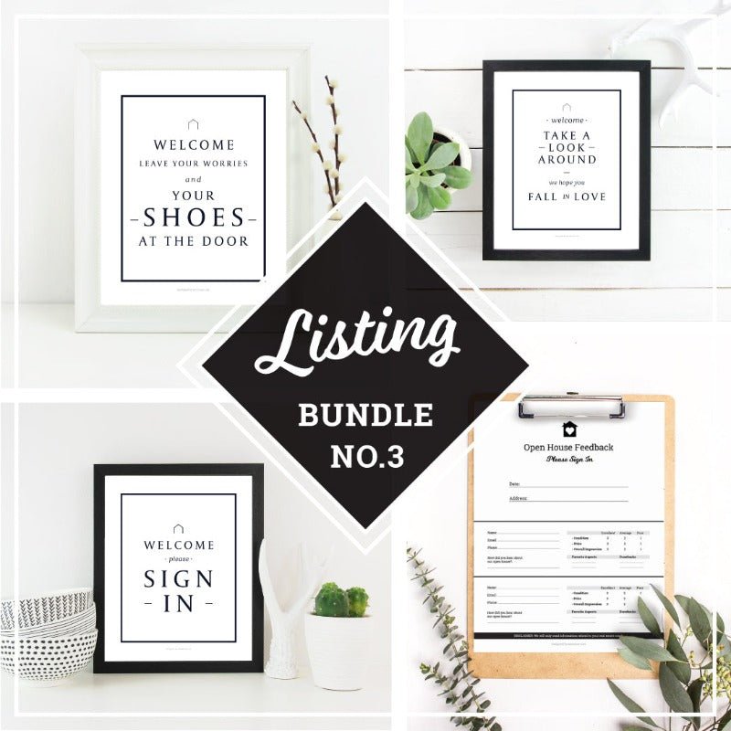 Listing Bundle No.3 - Downloadable - All Things Real Estate