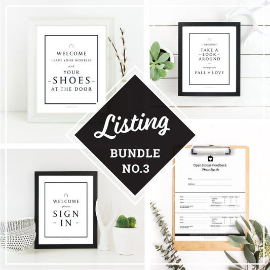 Listing Bundle No.3 - Downloadable - All Things Real Estate