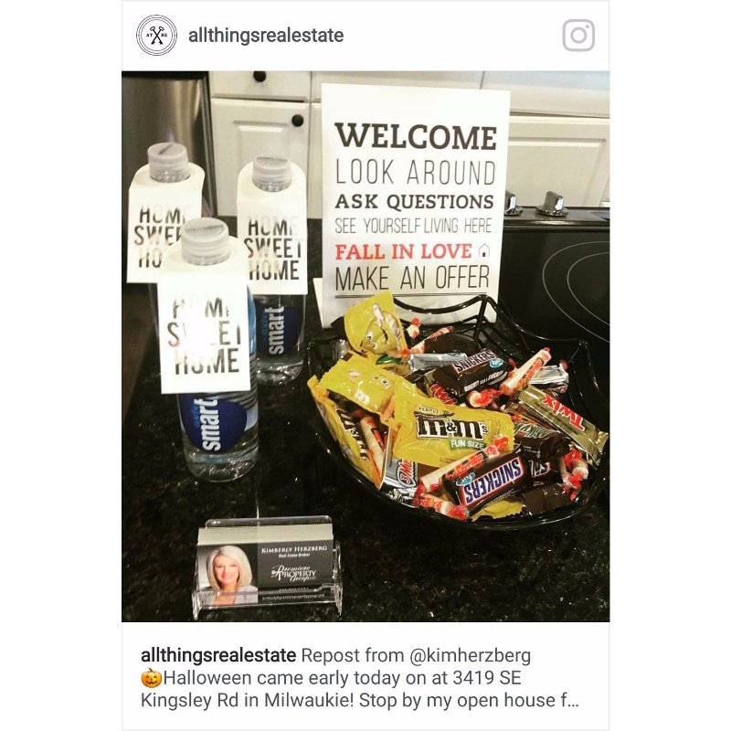 Listing Welcome Sign - No.1 - All Things Real Estate