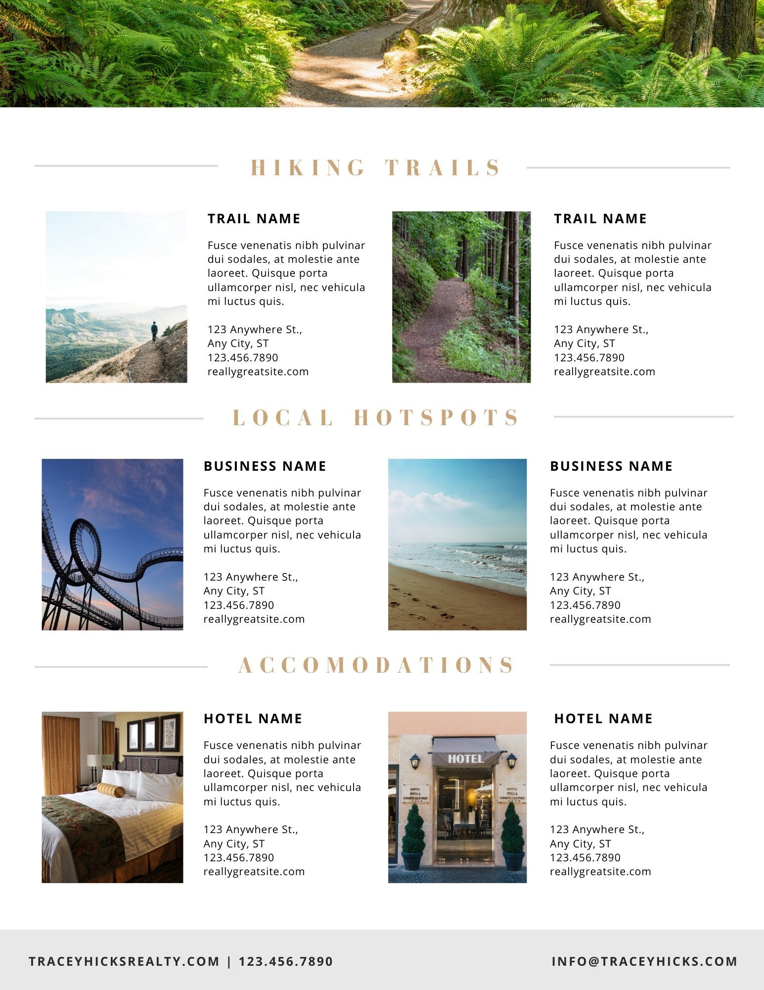 Local Guide for New Homeowners - Style No.1 - Canva Editable Template - All Things Real Estate