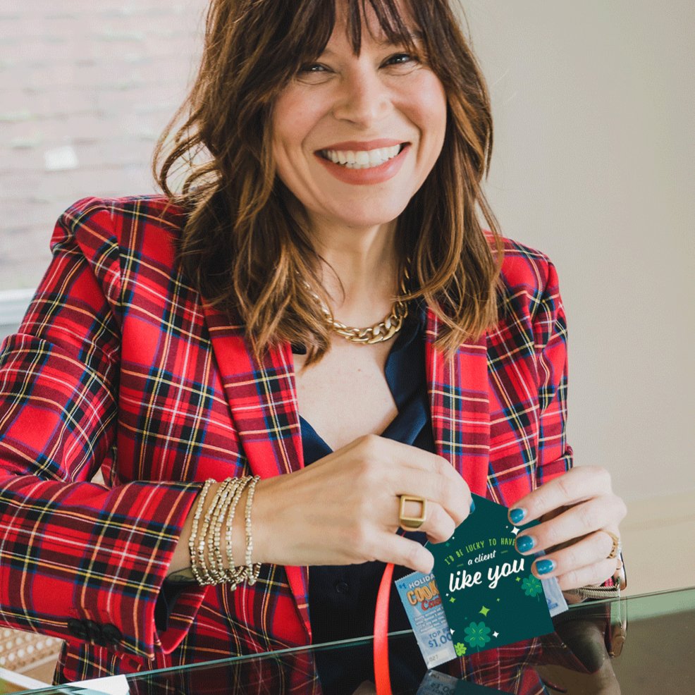 Lottery Ticket Holder - St. Patrick's Day - I'd be Lucky to have a client like you! - All Things Real Estate