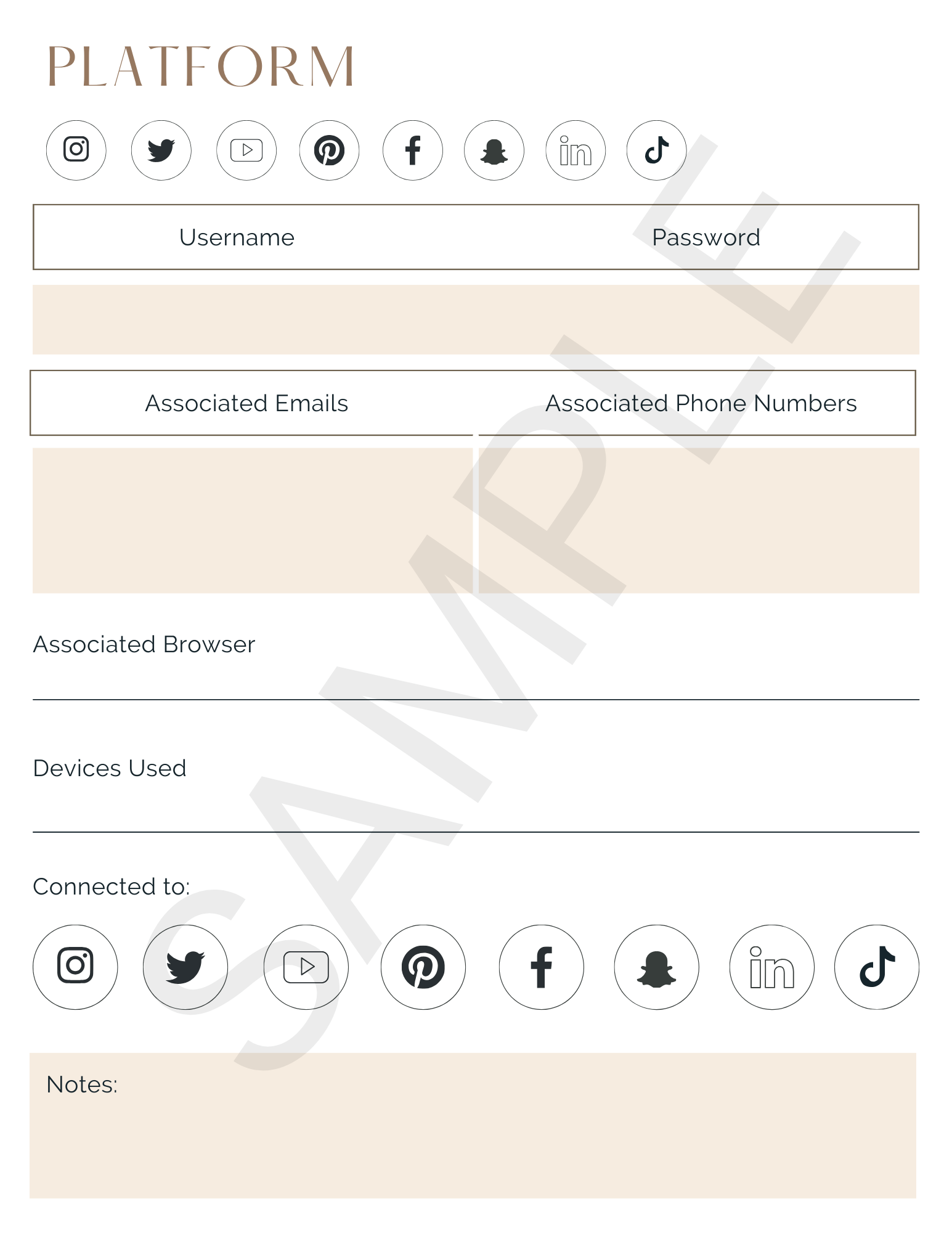 Marketing Planner - Canva Template & Printable - All Things Real Estate