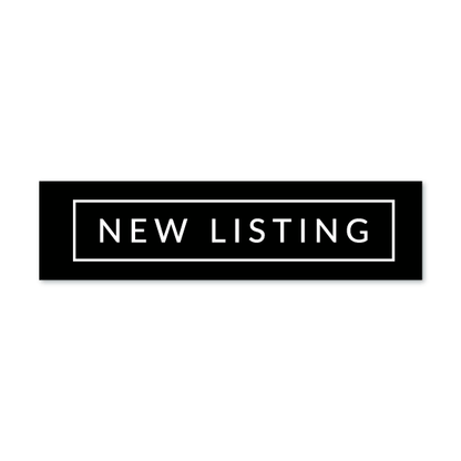 New Listing - Minimal - All Things Real Estate