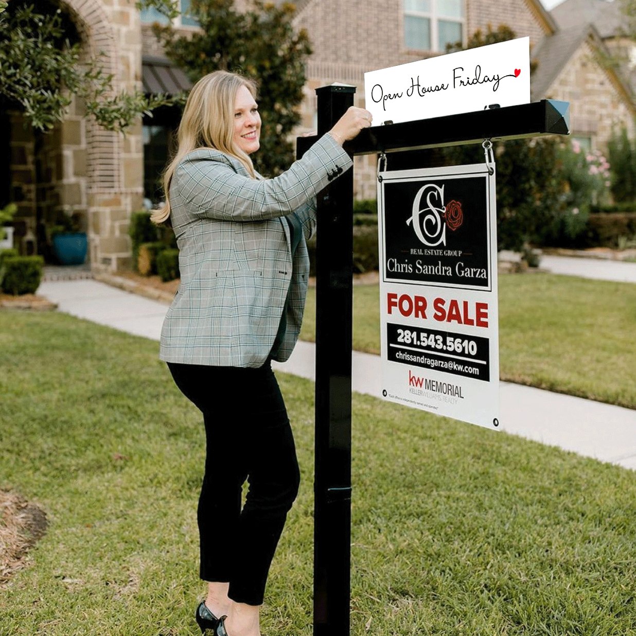 Open House Friday - Cursive - All Things Real Estate