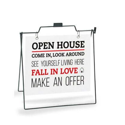 Open House Welcome Yard Sign No.1 - All Things Real Estate