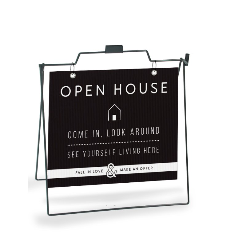 Open House Welcome Yard Sign No.6 - All Things Real Estate