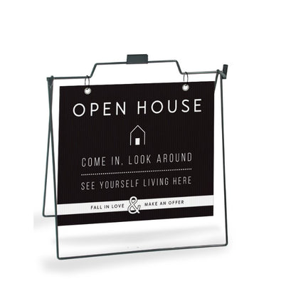 Open House Welcome Yard Sign No.6 - All Things Real Estate