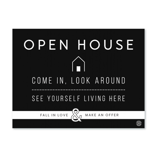Open House Welcome Yard Sign No.6 - Yard Sign - All Things Real Estate