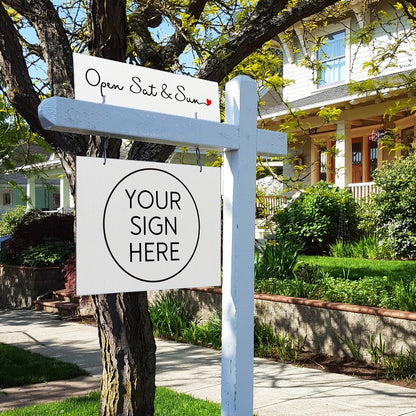 Open Sat & Sun (Cursive) - All Things Real Estate