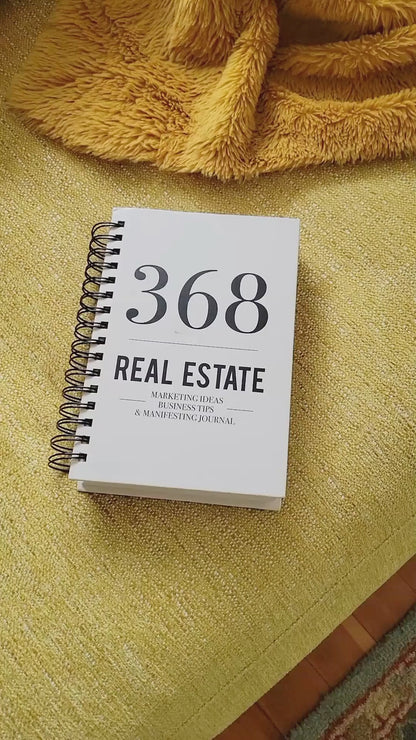368 Real Estate Marketing Ideas, Business Tips & Manifesting Journal