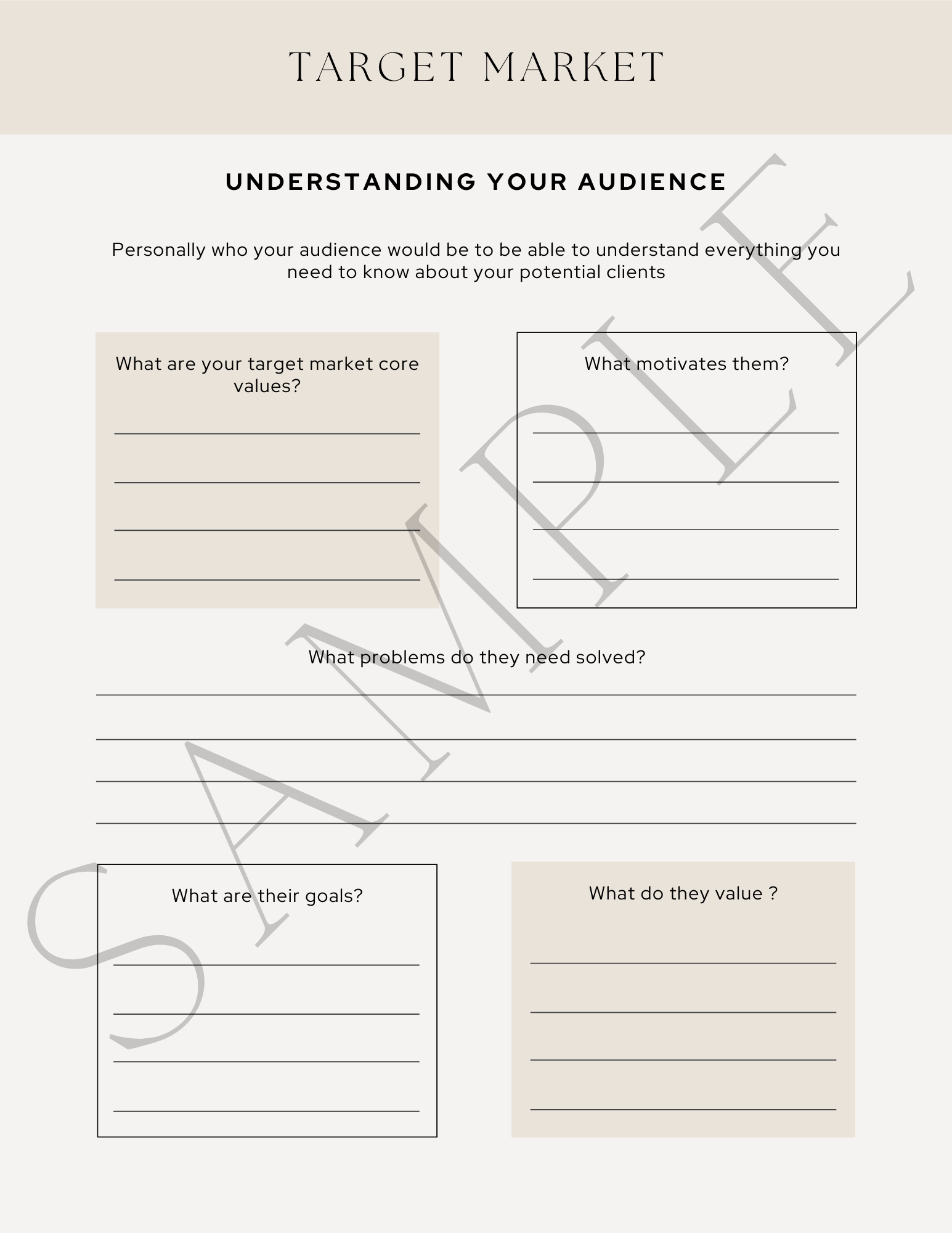 Real Estate Business Planner - Canva Template & Printable - All Things Real Estate