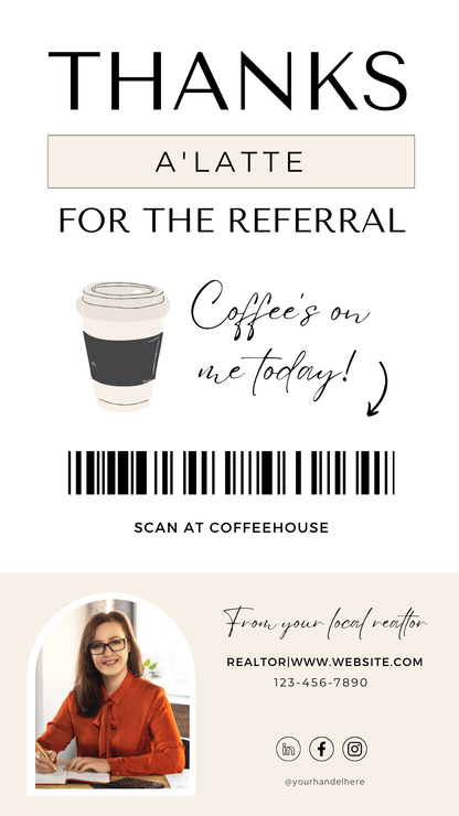 Real Estate Digital Cards - Canva Editable Template - All Things Real Estate