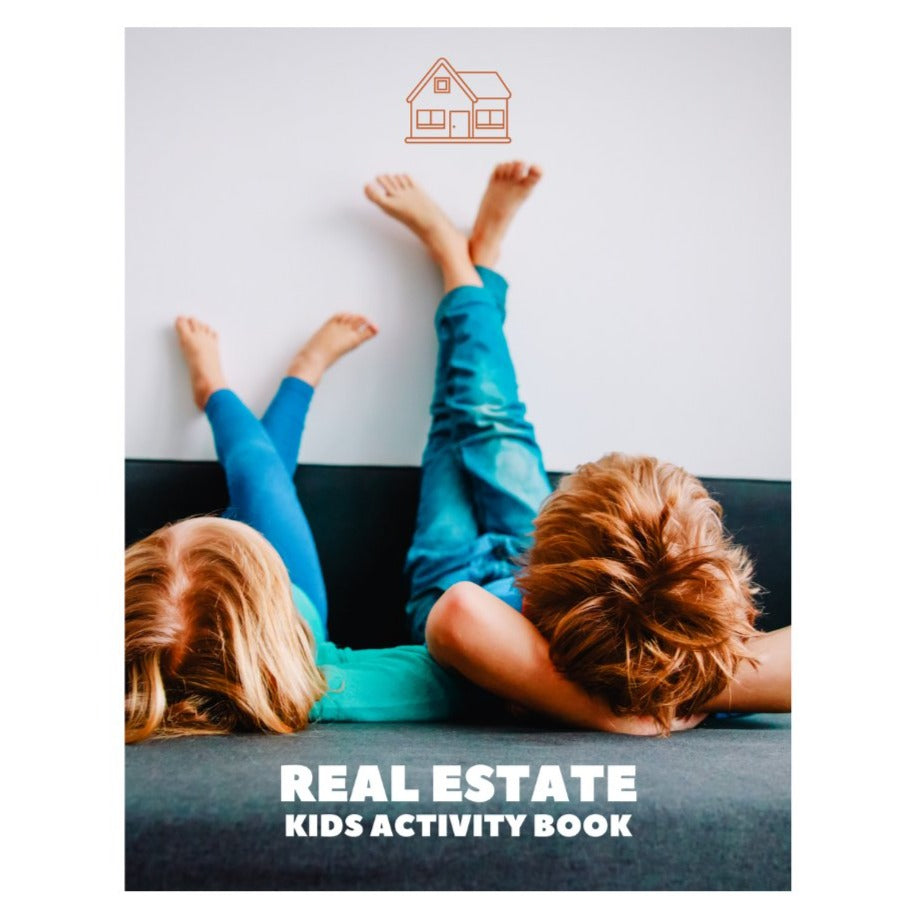 Real Estate Kids Activity Book - Canva Editable Template - Canva Templates - All Things Real Estate