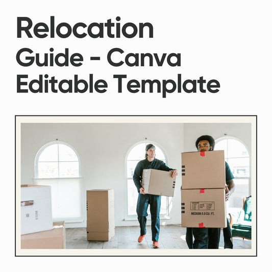 Relocation Guide - Canva Editable Template - Canva Templates - All Things Real Estate