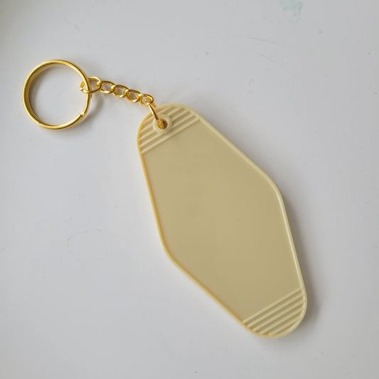 Blank Motel Key Tags