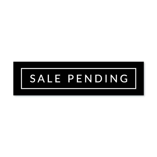 Sale Pending - Minimal - All Things Real Estate