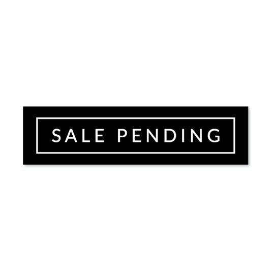 Sale Pending - Minimal - All Things Real Estate
